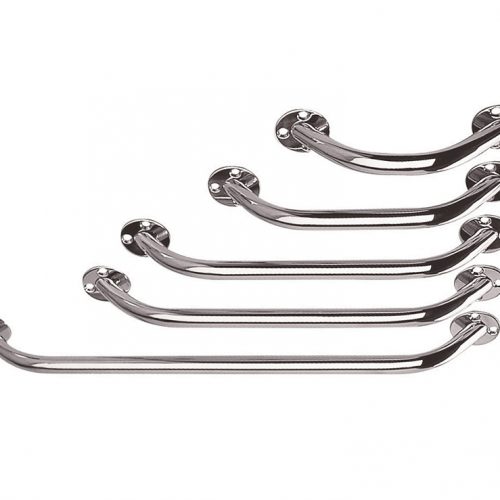 St. steel handrail, oval tube Ø 26 x 20 mm