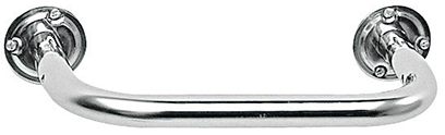 St. steel handrail, 25 cm Ø 22 mm tube