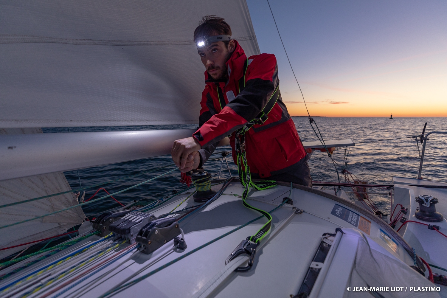 Retro-reflective strap jacklines - imagine 3