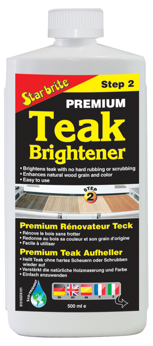 Premium teak brightener