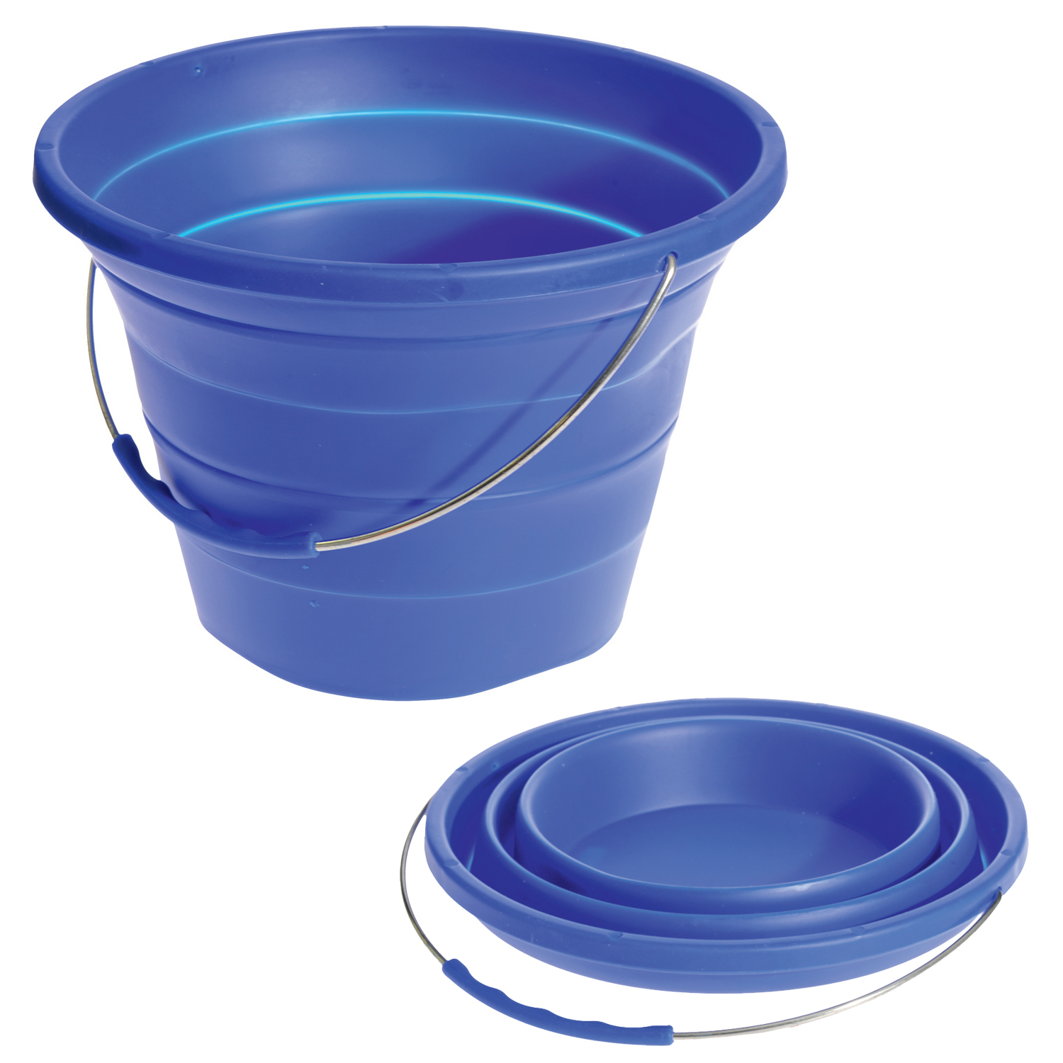 Silicone collapsible bucket