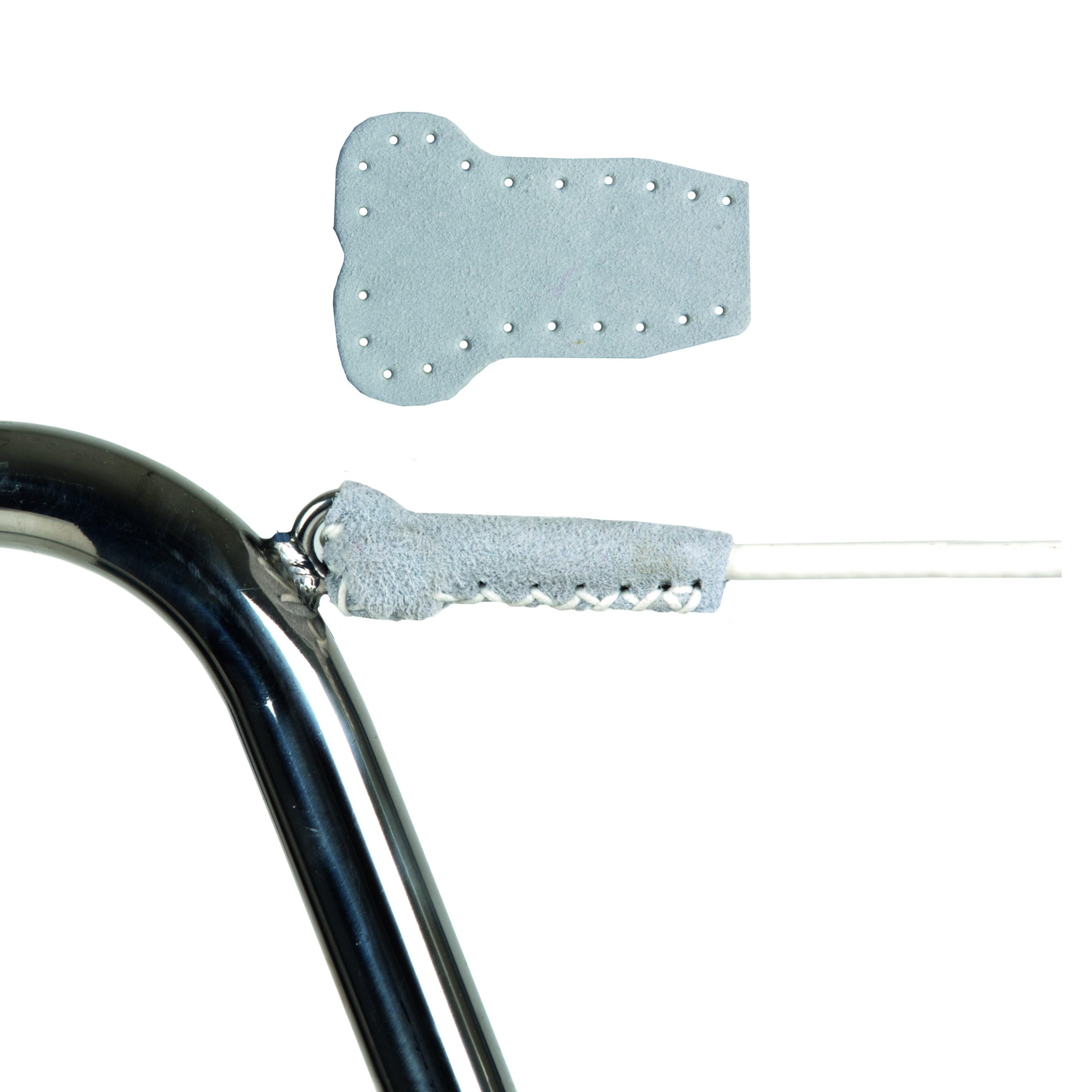 Leather protection for guardrail & stanchion