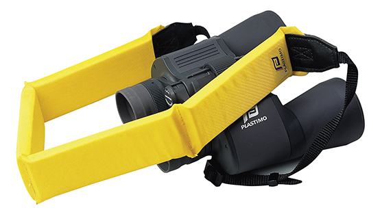 Floating strap for binoculars