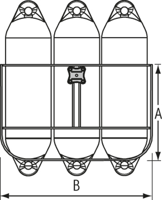 3-fender basket