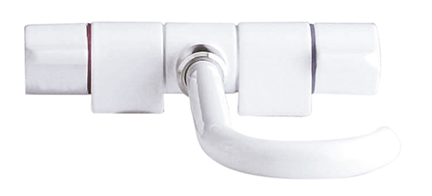 White swivel mixer taps - imagine 2
