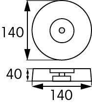 Anodes for transom - imagine 8
