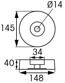Anodes for transom - imagine 2