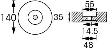 Anodes for transom - imagine 6