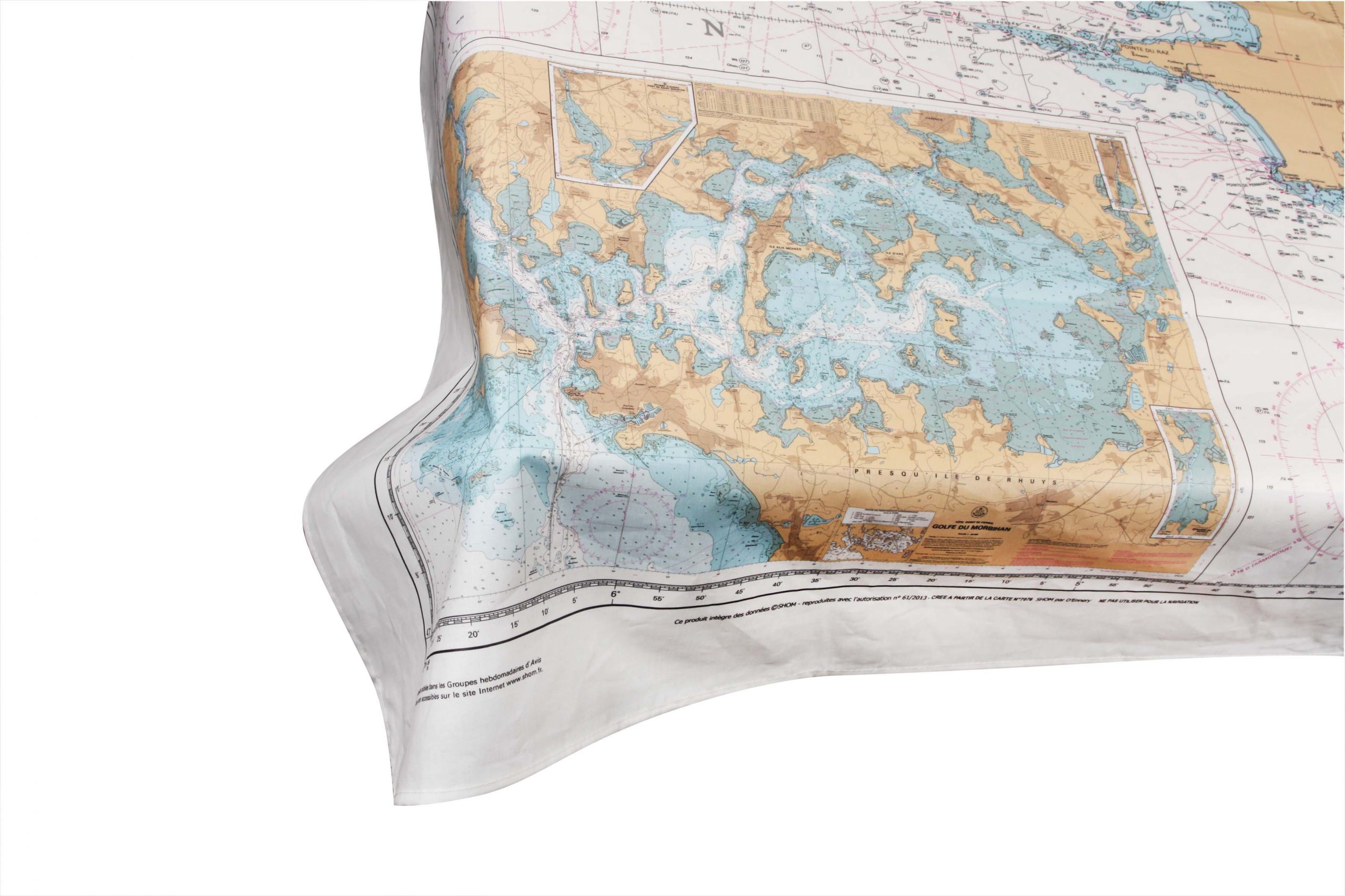 Nappes enduites motif Cartes SHOM - imagine 7