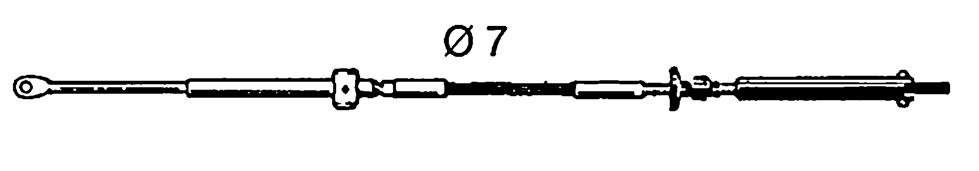C14 engine control cable