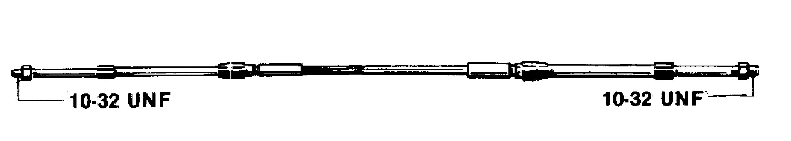C8 Engine control cable