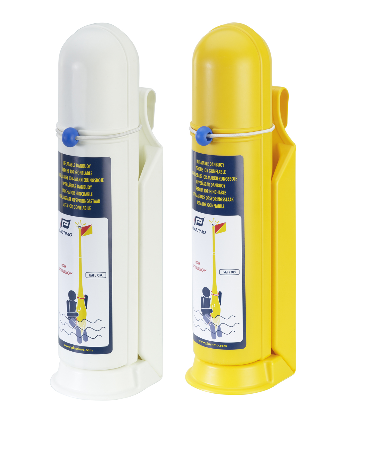 White or yellow canister alone for inflatable IOR dan buoy