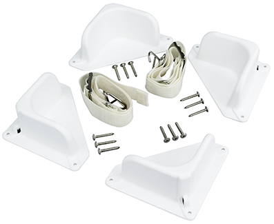 Tie-down kit for Igloo ice chests