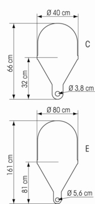 Spherical marking buoy - imagine 3