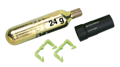 Pro-sensor water dissolving cartridge
