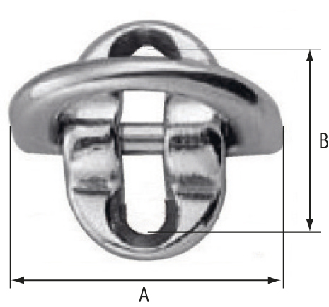 Folding pad eye, Wichard - imagine 4