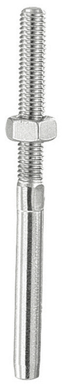 Swage stud for Pelican hook