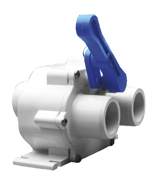 3-way diverter valve