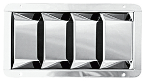 AISI 316 st. steel louvered vents - imagine 2