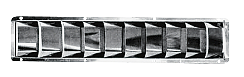 AISI 316 st. steel louvered vents - imagine 4