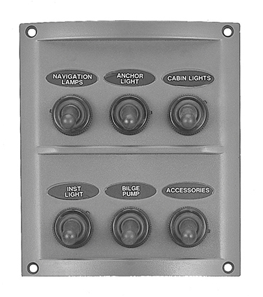 Plastic waterproof switch panel - imagine 2