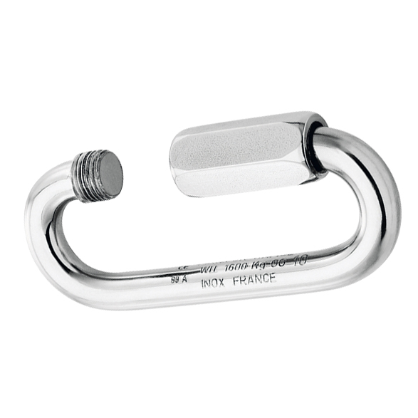 316 st. steel wide-opening shackle link