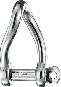 Twisted shackle