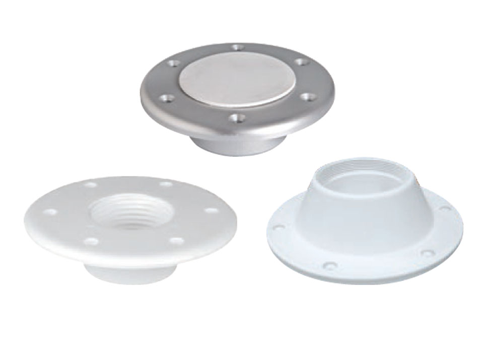 Bottom plate and top plate