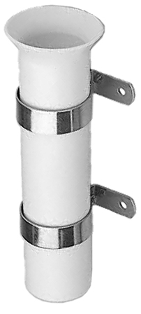 Plastic rod holders