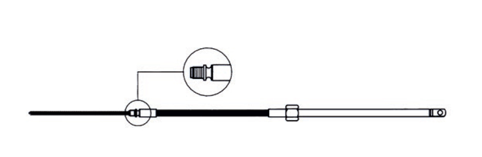 M58 Steering cable
