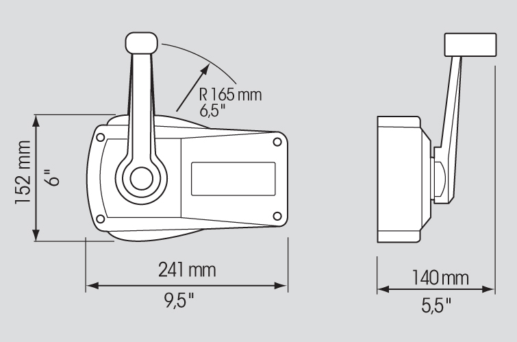B89-B90 control systems Bulkhead-mounted - imagine 2