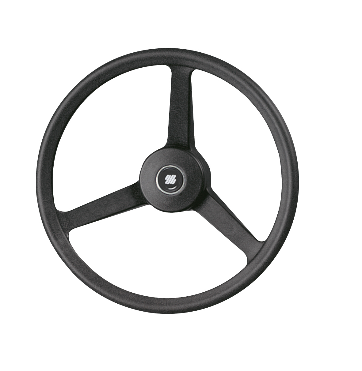 Black steering wheel