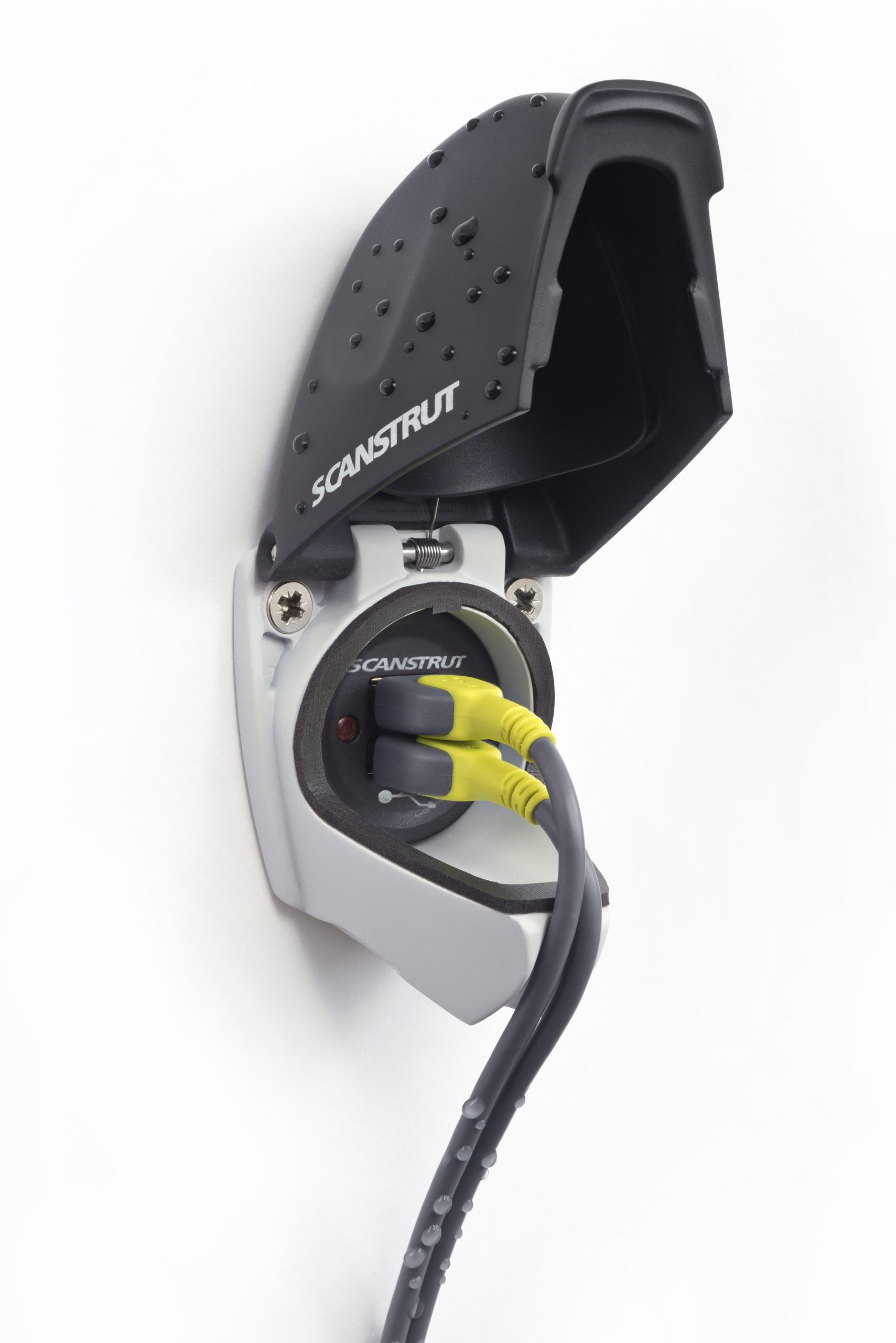 Waterproof on board charge socket